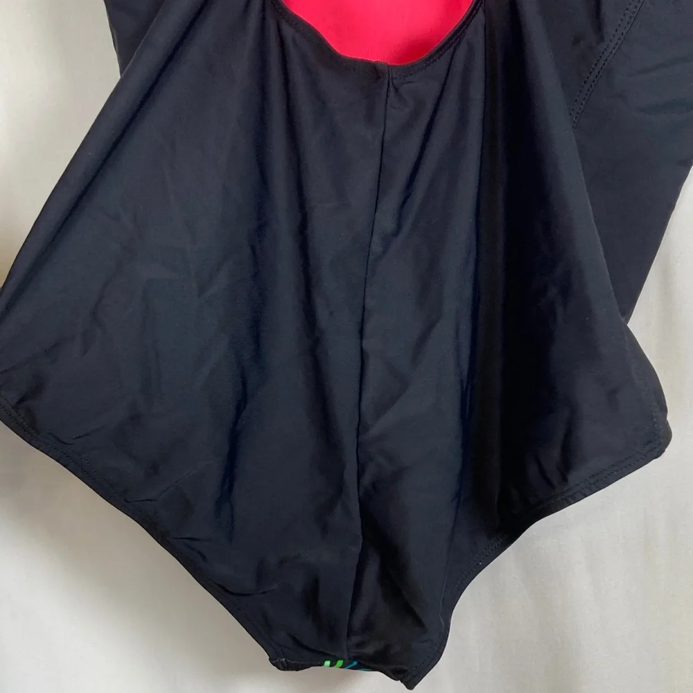 ZeroXposur Tropical Bloom Kids One Piece Swimsuit Sz L (14.5/16.5)